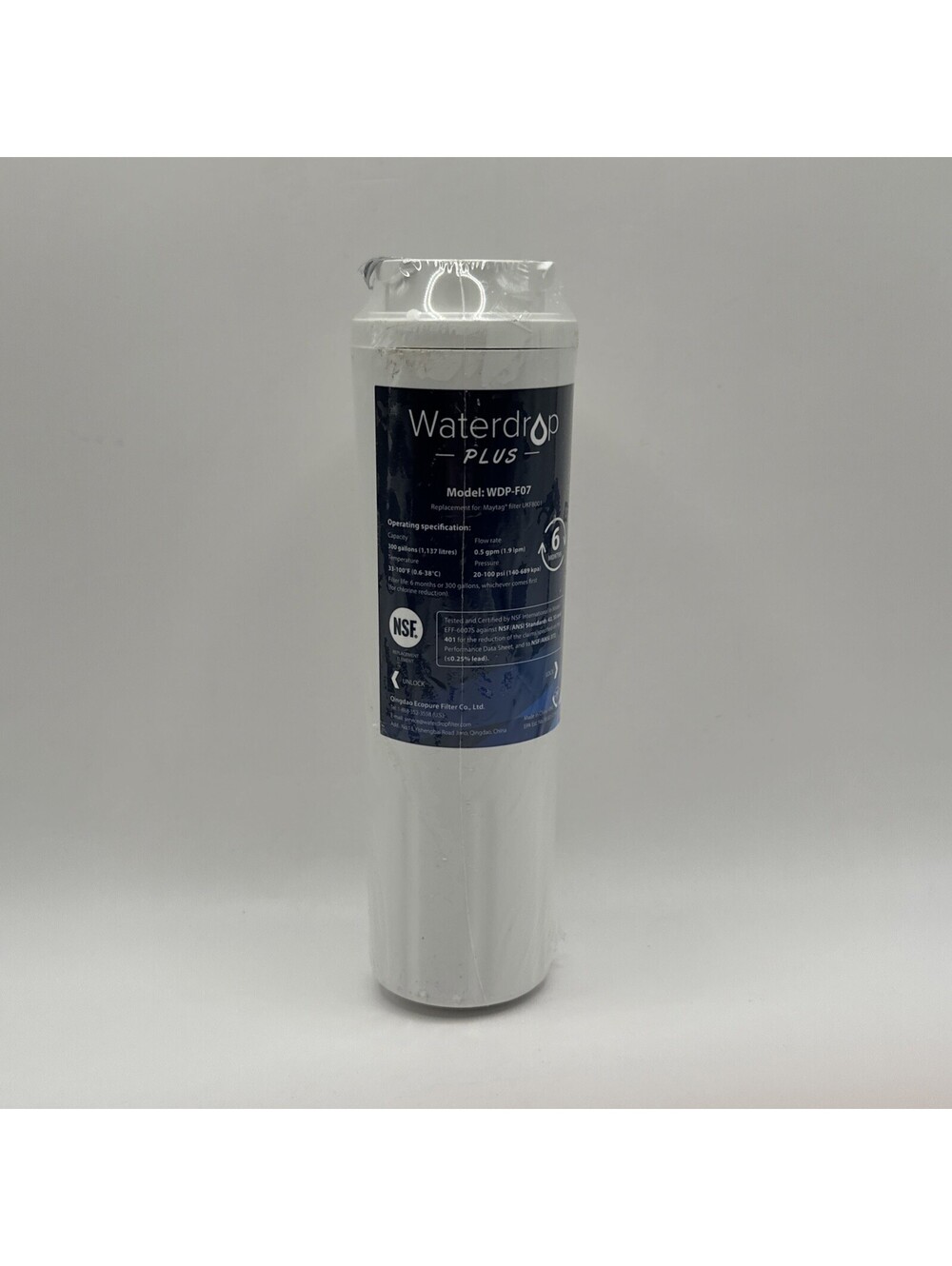 Waterdrop Refrigerator Filter WD-F07-NEW-Sealed